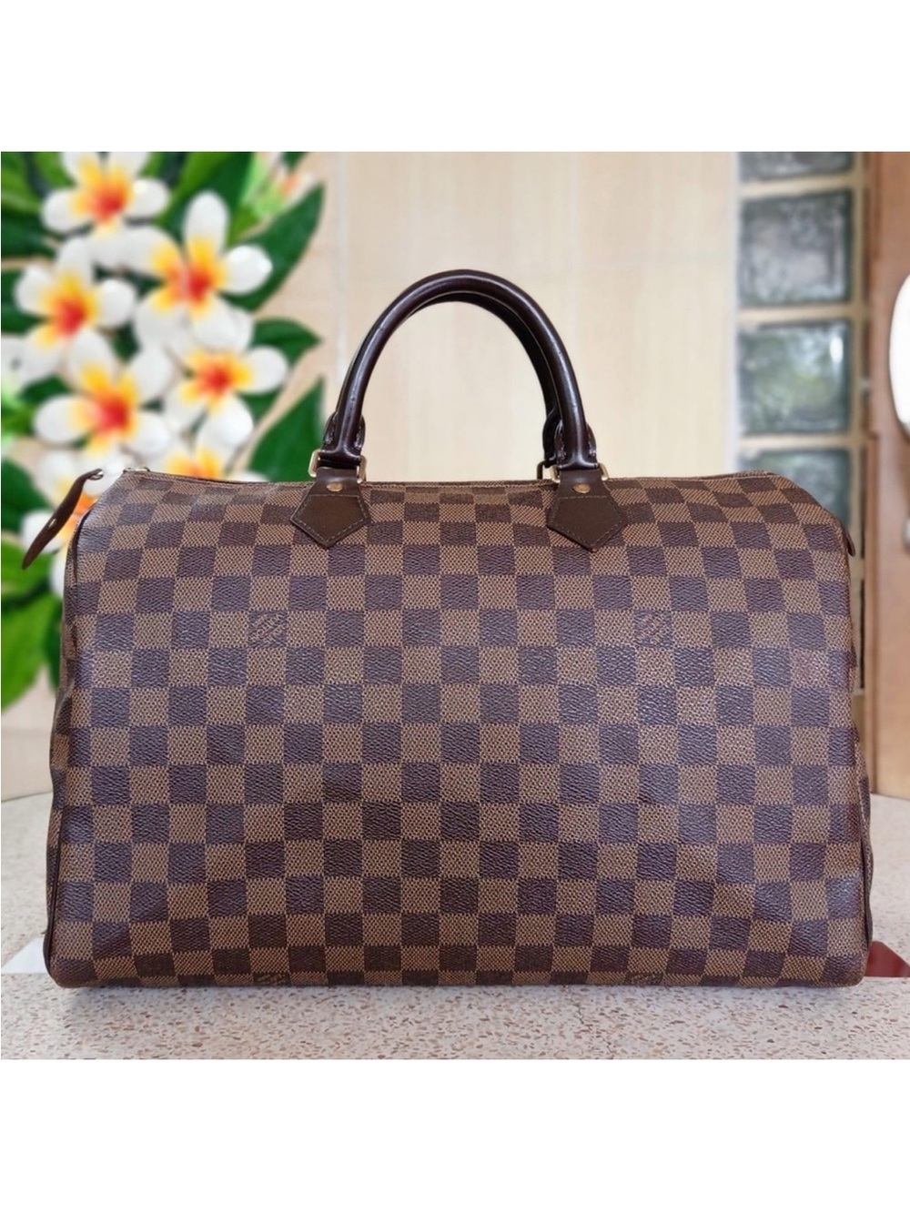 Louis Vuitton Speedy 35 Damier Ebene